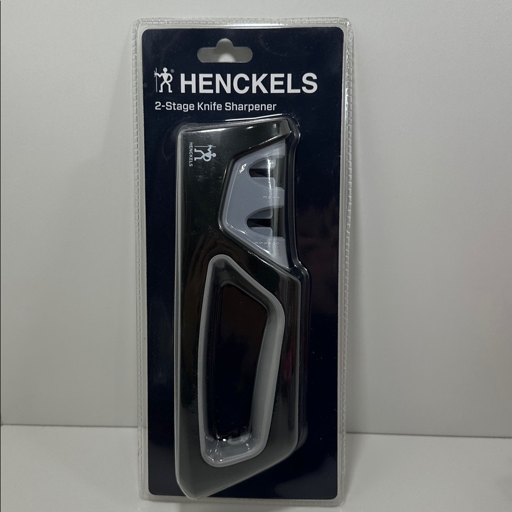 HENCKELS 2-Stage Knife Sharpener Item # 11299-411 NEW & SEALED